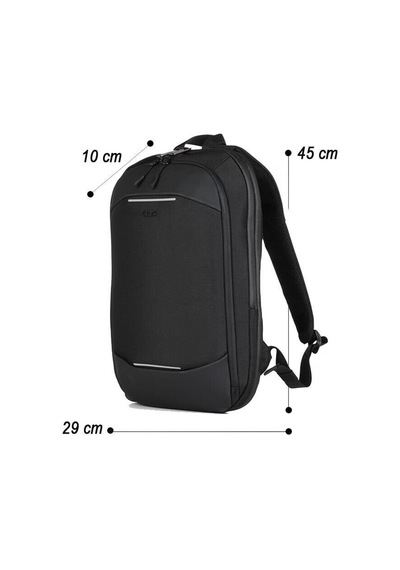ÇÇS Siyah-siyah Unisex Çapraz Sırt Çanta 31304