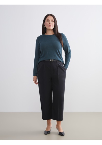 Lcw Everyday Yeşil Bisiklet Yaka Kadın Body
