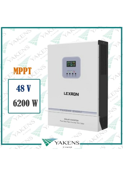 6200 Watt 6.2kw 48v 100a Mppt Şarjlı Tam Sinüs Akıllı İnverter Yüksek Voltajlı Paralellenebilir