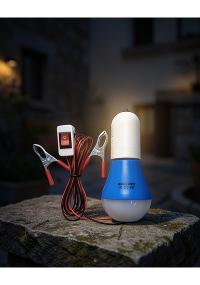 12v Led Ampul Kablolu Timsah Kıskaçlı Uczzztakviyelamba-1