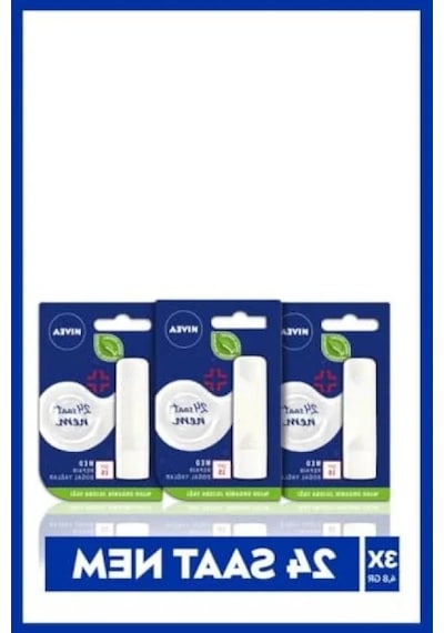 24 Saat Nemlendirme Sağlayan Dudak Bakım Kremi - 4,8g X3 Adet