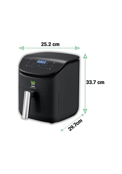 Wiami Airfryer 3.5 L Akıllı Yağsız Hava Fritözü