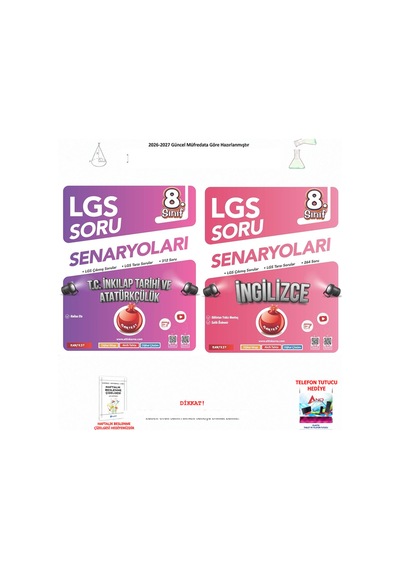 Nartest 8. Sınıf Soru Senaryoları 2 Kitap Seti