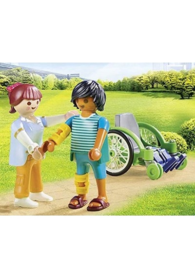 Playmobil Patient In Wheelchair