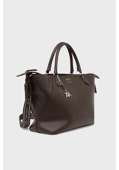 Armani Exchange Logolu Çıkarılabilir Askılı Çanta Kadın Çanta Xw003142 Af26569 U6032 Kahve