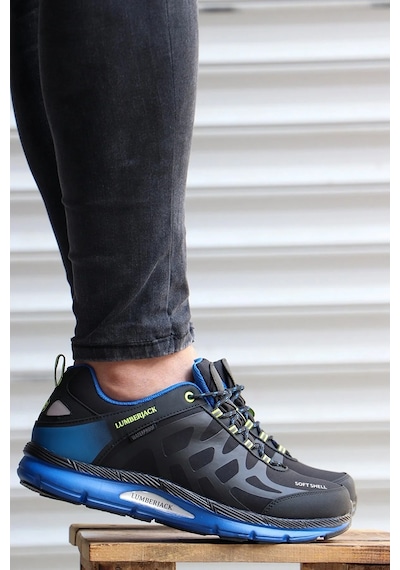 Lumberjack Ursa Waterproof Su Geçirmez Erkek Ayakkabı 667800000664 84 Siyah-petrol Siyah-petrol