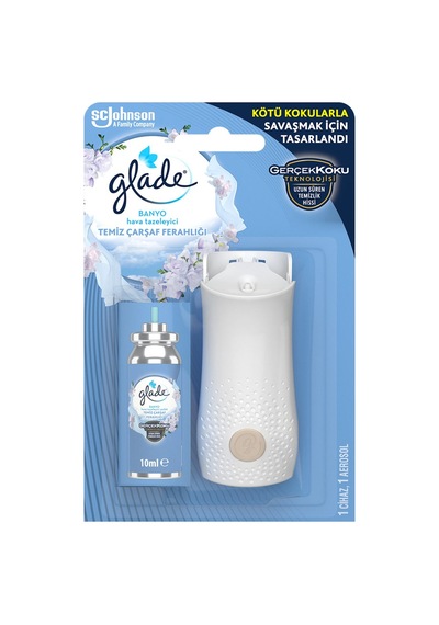 Glade Banyo Hava Tazeleyici Cihaz+aerosol 10ml - 5 Adet Tarı