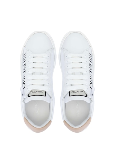 Mario Valentino Kadın Hakiki Deri Beyaz/nude Sneakers & Spor Ayakkabı 1040 91s3902 Bn Ayk Y24 Whıte/nude Beyaz - Ten