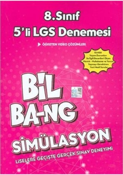 Ünlü Yayınları 8. Sınıf Lgs 5'Li Simülasyon Denemeleri