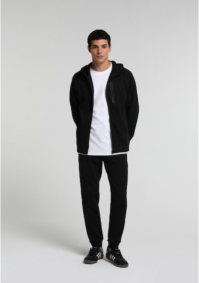 Colin's Colins Regular Fit Kapüşonlu Düz Erkek Siyah Sweatshirt Cl1082300 Q1.v1 Blk