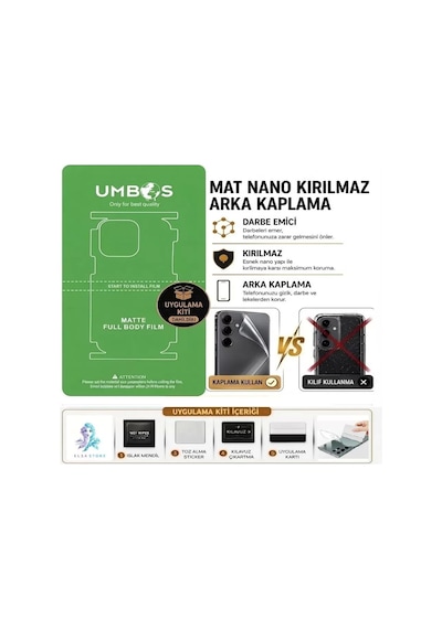 Oppo Find N6 Uyumlu Full Arka Kapmala Ultra İnce Esnek Ekstra Koruma Mat - Umbos