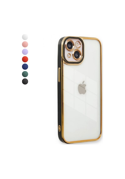 Apple Uyumlu iPhone 14 Plus Kılıf Liva Lazer Silikon Kapak