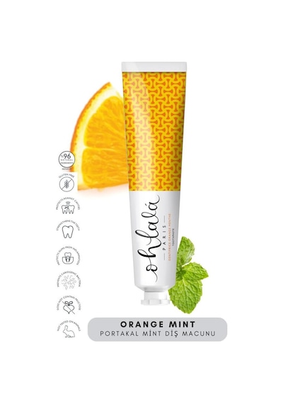 Ohlala Orange Mint Portakal-nane Diş Macunu 75ml
