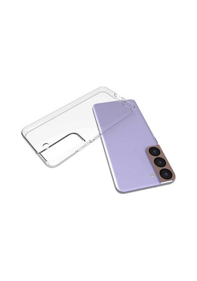 Galaxy S22 Kılıf Zore Şeffaf Ince Ve Esnek Süper Silikon Kılıf Renksiz