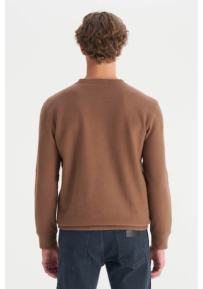 Wrangler Selanik Kahverengi Erkek Sweatshirt W242262220 Mw242262220 Kahverengi