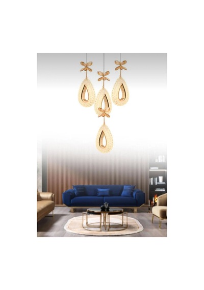 Lalin Gold 4lü Avize
