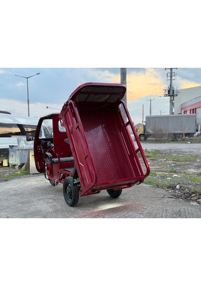 Volta Vt5 Elektrikli Üç Tekerlekli Motosiklet Kabinli 3500 W Kırmızı