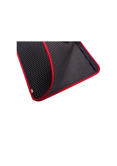 Cattie Altıgen Model Kum Toplayıcı Fonksiyonel Kedi Paspası Large Kırmızı 50x75 Cm
