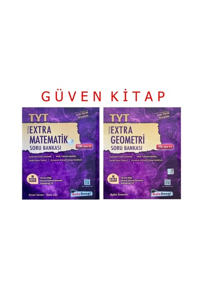 Kafadengi Yayınları Tyt Extra Matematik Geometri Soru Bankası Set