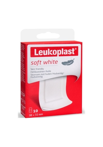 Leukoplast Soft White 38X72 Mm 10 Adet Yara Bandı