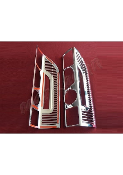 Db Chrome Peugeot Boxer Stop Çerçevesi 2006-2014 2 Parça Abs  Krom