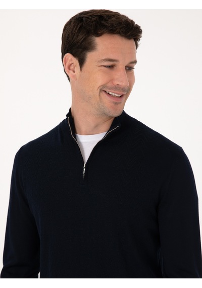 Cacharel Lacivert Regular Fit Kazak