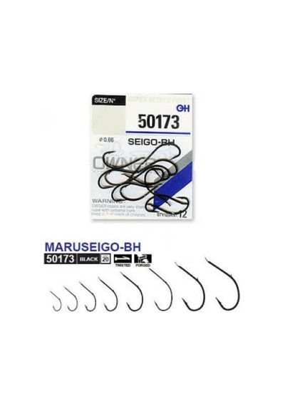 Owner Seigo-Bh 50173 Siyah Tırnaklı Yem Kancası Iğne