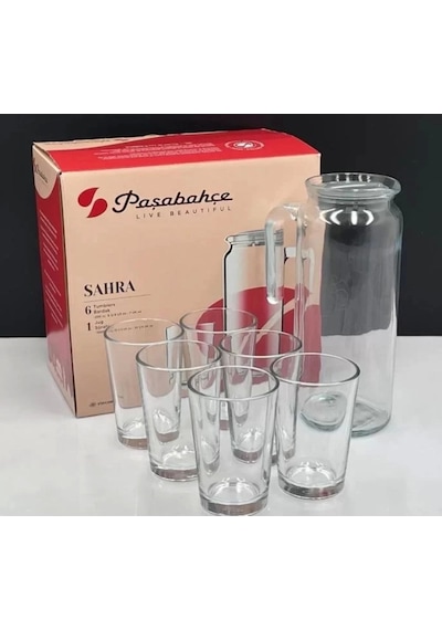 Paşabahçe 96396 Sahra Sürahi Su Takımı
