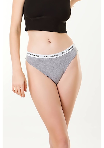 Parlingerie Kadın Slip Külot Gri