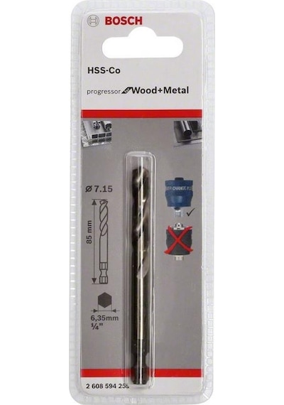 Bosch Power Change Plus 85 mm HSS-Co Merkezleme Ucu 2608594255
