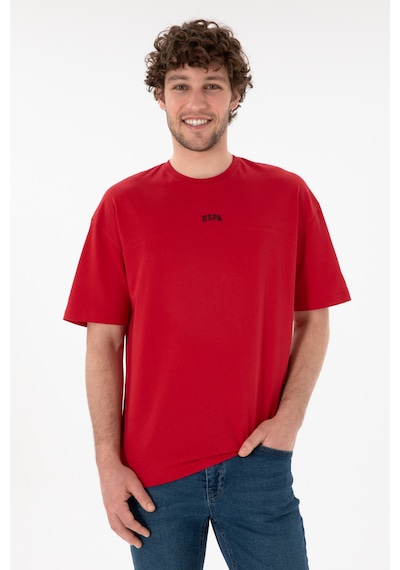 U.S. Polo Assn. Erkek Comfort Fit Bisiklet Yaka Kırmızı Tişört 50306017-VR030 U.S. Polo Assn. Erkek Comfort Fit Bisiklet Yaka Kırmızı Tişört 50306017-VR030
