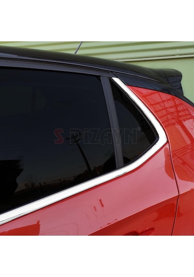 S-Dizayn Opel Corsa F Krom Cam Çıtası 6 Prç. 2019 Üzeri