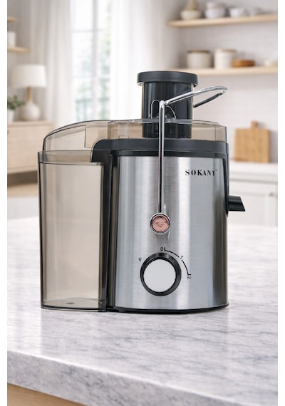 Sokany SK-JB-175 500 W Profesyonel Geniş Ağızlı Katı Meyve Sıkacağı