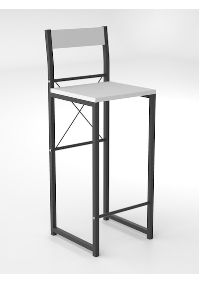 Retodesign Beyaz Good Bar Masa Takımı 1651b