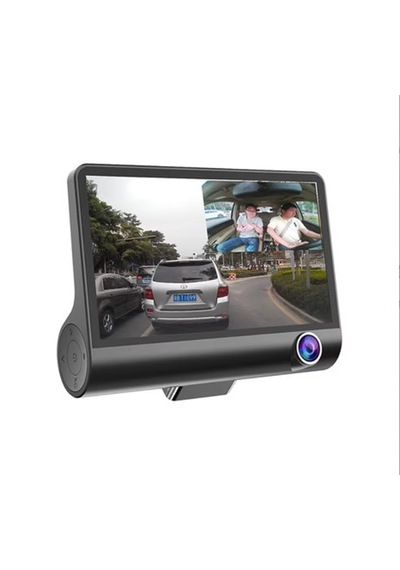 4.0" Tft Ekran 150 Geniş Açılı Lens 3'lü Araç Kamerası Gece Çekimi Türkçe Menü