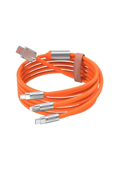 Çoklu Şarj Kablosu Usb Type-c İos  120w Hızlı Şarj Kablosu 45993788