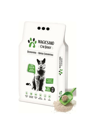 Cat Litter Kokusuz Kedi Kumu 20 Lt Kalın Taneli