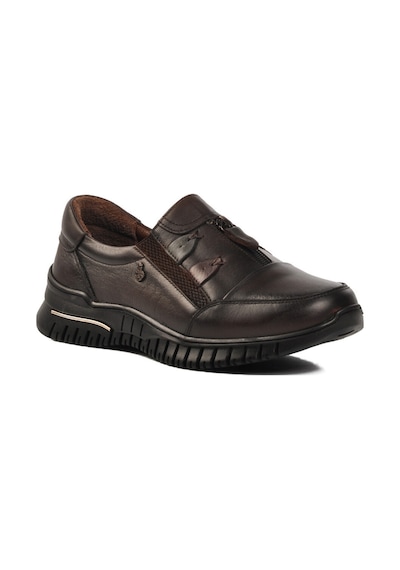Pepita Z006 Kadın Kahve Deri 36-40 Comfort Ayakkabı Kahve