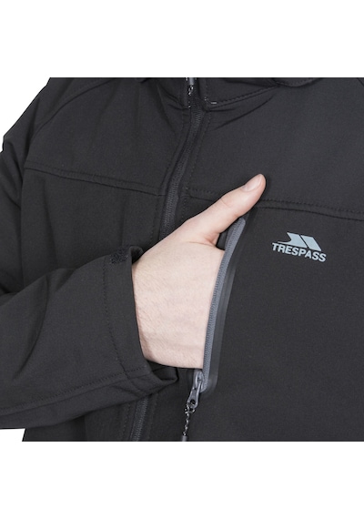Trespass Accelerator Iı - Male Softshell Jkt Tp75 Siyah