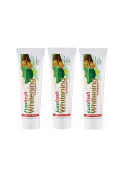 Farmasi Eurofresh Whitening Aloe Veralı Misvaklı Diş Macunu 3 x 112G