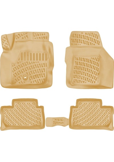 Freelander 2 2008 Uyumlu 3d Havuzlu Bej Paspas