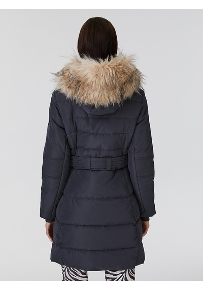 Regular Fit Kadın Kaban Anthracite