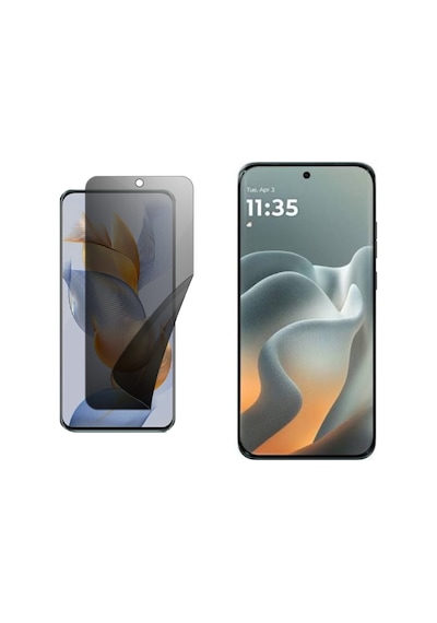 Motorola Edge 70 Fusion İle Uyumlu Mat Hayalet Privacy Hidrojel Film Ekran Koruyucu
