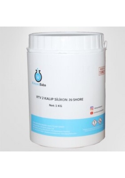 Rtv2 Kalıp Silikon Shore A20 +Katalizor 1 Kg Set