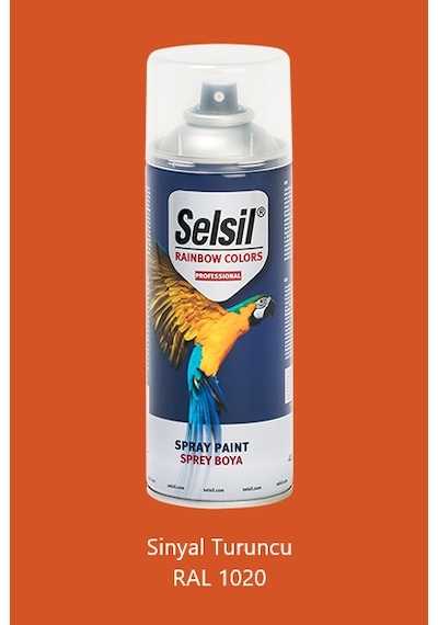 Selsil Sprey Boya 400 ML-Mat Siyah