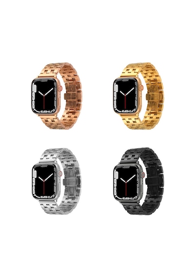 Watch 40mm Uyumlu Krd-20 Metal Nrtk Kordon-gold