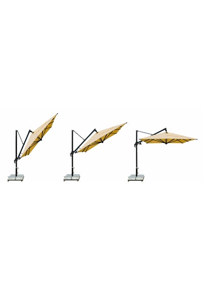 Flexi Pole Nevada Yandan Gövdeli Şemsiye 300x300 Bej