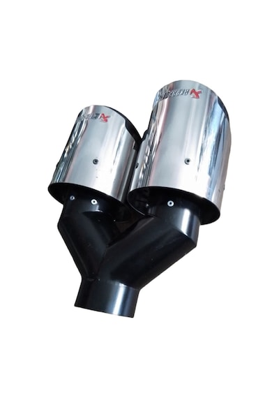 90 Mm Dışı Tam Krom Sağ Çıkış Akrapovic Egzoz Ucu Eksoz 1 Adet - Uyumlu-