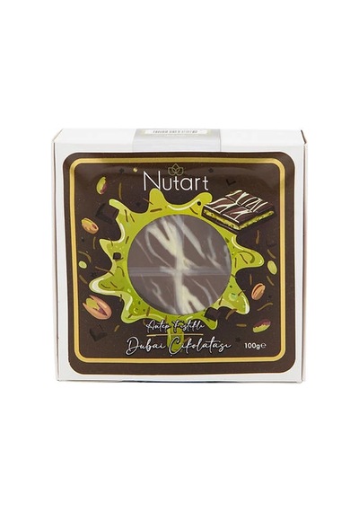 Nutart Antep Fıstıklı Dubai Çikolatası 100 G