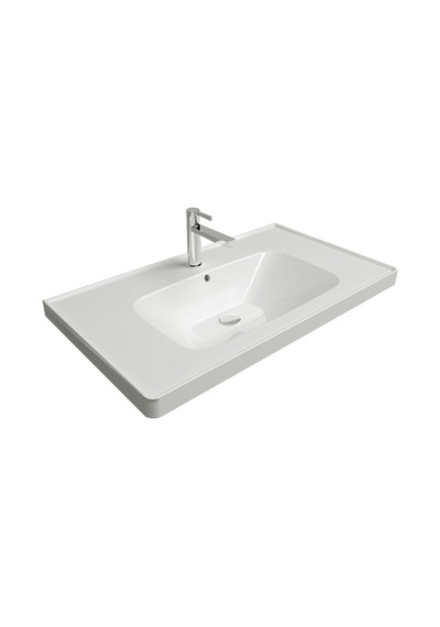 Newarc Newlıne Dolap Uyumlu 80 Cm Lavabo Beyaz